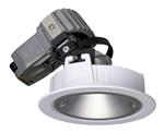 Maxtor empotrable de techo Ø108x100mm.basculante 30º blanco Led par16